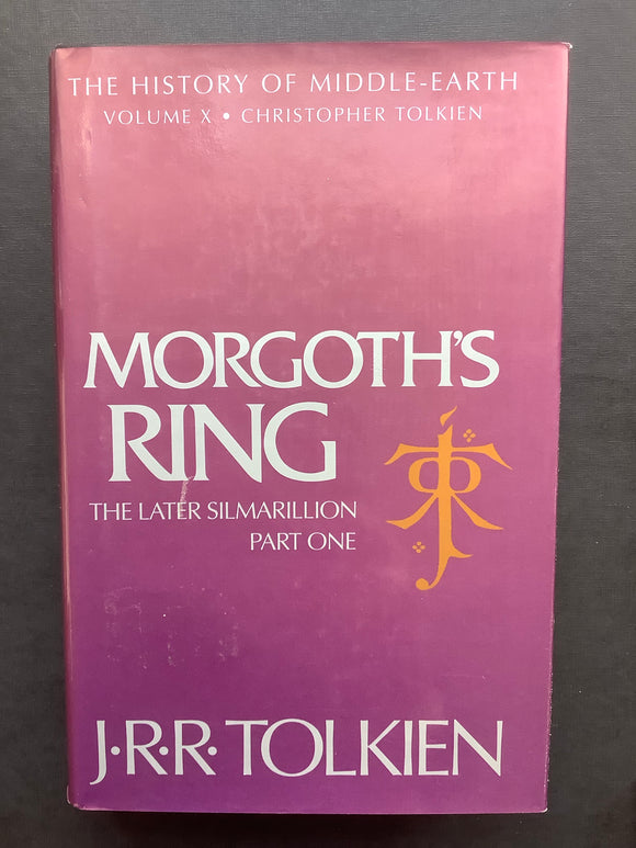 Tolkien, J. R. R. -Morgoth's Ring, The Later Silmarillion Part One